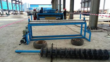 Easy Operate Roll Mesh Welding Machine / Production Line For Coil Mesh