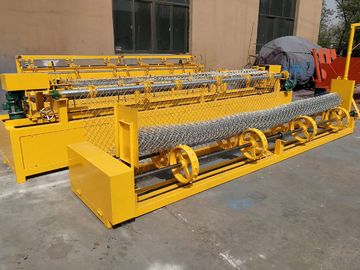 Single Wire Automatic Chain Link Fence Machine For Wire diameter 1.6--4.0mm