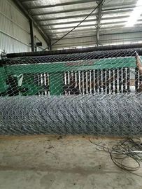 Mitsubishi PLC  Automatic Gabion Mesh Machine / Production Line For Seawall Entrench