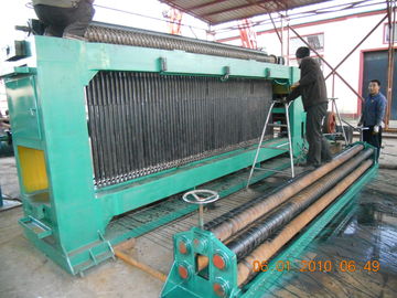 Mesh Size 80 * 100 mm Automatic Gabion Making Machine For Foundation Pit Supporting