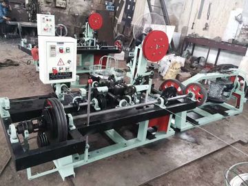 Normal Double Twisted Barbed Wire Making Machine / Barbed Wire Fencing Machine