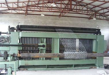 Gabion Wire Mesh Weaving Machine , Wire Netting Machine For 1.6 - 3.2mm Wire Diameter