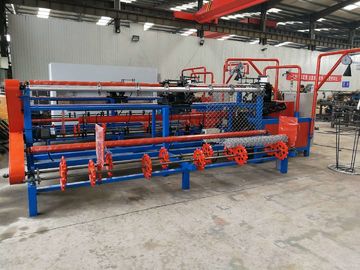 Fully Automatic Diamond Wire Mesh Weaving Machine PLC Control For Playground