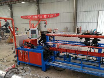 Fully Automatic Galvanized Iorn Wire Mesh Weaving Machine For Golf Course